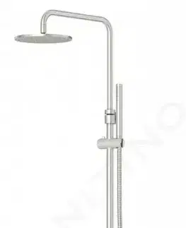 Sprchy a sprchové panely STEINBERG 100 Sprchový set s termostatem, průměr 200 mm, kartáčovaný nikl 100 2721 BN