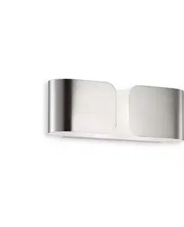 Osvětlení stěn Ideal Lux CLIP AP2 MINI ARGENTO 091136
