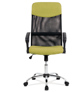 Kancelářské židle Kancelářská židle BLAUR, černá/zelená
