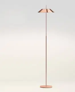 Stojací lampy Vibia Vibia Mayfair - stojací lampa LED, lesklá měď