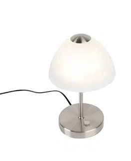 Stolni lampy Designová stolní lampa ocelová stmívatelná včetně LED - Joya