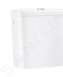 Záchody GROHE Bau Ceramic Splachovací nádrž, 343x153 mm, boční napouštění, alpská bílá 39494000