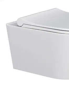 WC sedátka DEANTE Podomítkový rám, pro závěsné WC mísy bez tlačítka + WC MYJOYS MY1 + SEDÁTKO CST_WC01 X MY1