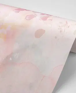 Samolepící tapety Samolepící tapeta listy s pastelovým nádechem