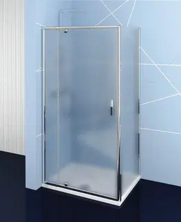 Sprchové kouty POLYSAN EASY LINE obdélníkový sprchový kout pivot dveře 900-1000x700 L/P varianta, brick sklo EL1738EL3138