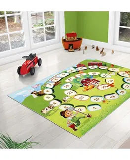 Koberce a koberečky Bellatex Dětský kusový koberec Farma, 100 x 150 cm