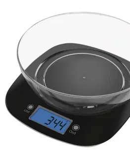 Váhy osobní a kuchyňské EMOS Digitální kuchyňská váha EV025, černá 2617002500