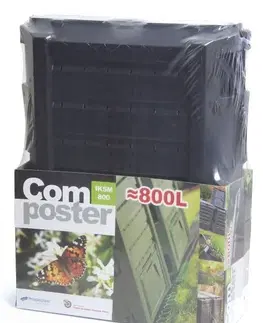 Kompostéry Prosperplast Zahradní kompostér Module Compogreen 800L černý