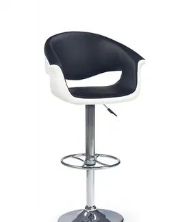 Barové židle HALMAR Barová židle Irmen bílo-černá