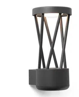 Venkovní nástěnná svítidla FARO BARCELONA LED venkovní nástěnné světlo Twist