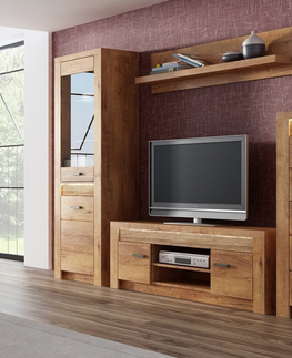TV stolky Televizní stolek SWED S9, jasan světlý