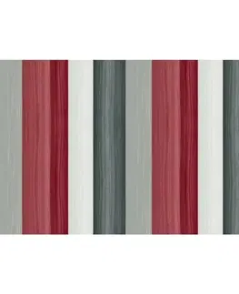 Závěsy Výprodej Dekorační látky, OXY Duha, červenošedá, 150 cm