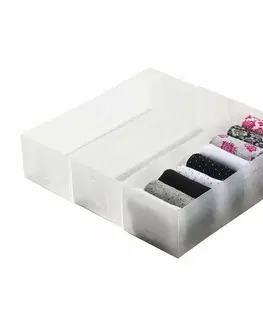 Úložné boxy Compactor 3dílná sada organizérů Optimo, 30 x 10,5 x 8 cm