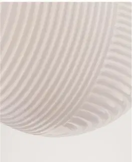 Klasická závěsná svítidla NOVA LUCE závěsné svítidlo ATHENA opálové sklo mosazný kov E27 1x12W 230V IP20 bez žárovky 9119112