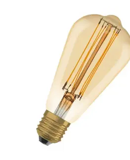 LED žárovky OSRAM LEDVANCE Vintage 1906 Edison 40 Filament DIM 5.8W 822 Gold E27 4099854091063