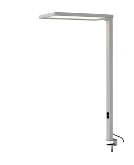 Stolní lampy do kanceláře BIG WHITE (SLV) WORKLIGHT TL stolní lampa stříbrná 79 W 7600 lm 4000 K CRI80 80st. 1006344