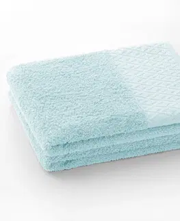 Ručníky Bavlněný ručník DecoKing Andrea světle modrý, velikost 50x90
