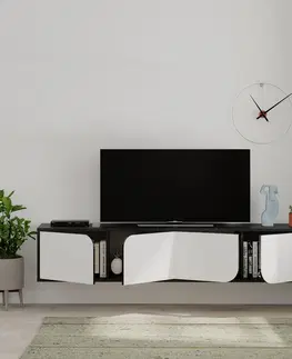 TV stolky 3kraft Televizní stolek Spark bendir/bílý