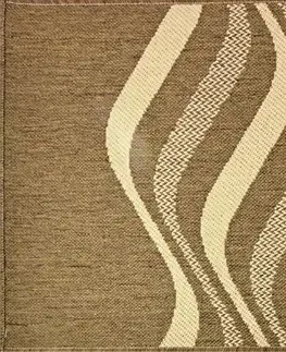 Koberce a koberečky Kontrast Kusový koberec SISAL WZ5 70 x 140 cm - béžový