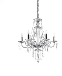 Designová závěsná svítidla Závěsný lustr Ideal Lux Amadeus SP6 168753 67cm