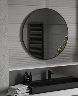 Koupelnová zrcadla MEXEN Loft zrcadlo 95 cm, černý rám 9850-095-095-000-70