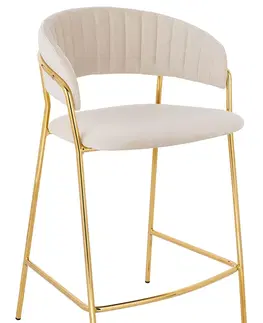 Designové barové stoličky ArtKing Barová židle MARGO 65 Barva: Béžová