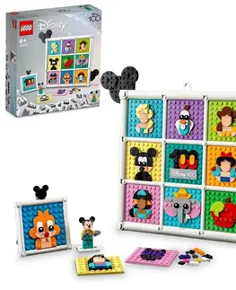 Hračky LEGO LEGO - Disney 43221 100 let oblíbených animovaných postav Disney