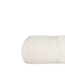 Ručníky Faro Bavlněný froté ručník Vena 70 x 140 cm krémový