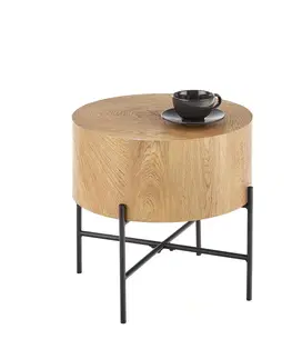Barové stolky Halmar Příruční stolek WOOD - S