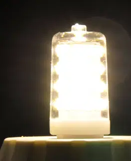 LED žárovky Lindby LED kolíková žárovka G9 3W bílá 4000K 350 lm