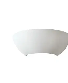 Osvětlení stěn ACA Lighting Gypsum nástěnné sádrové svítidlo G85151W