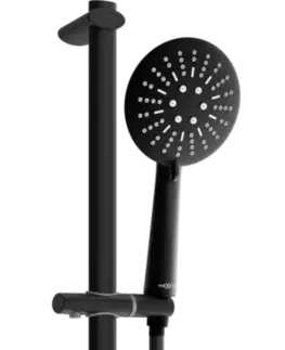 Sprchy a sprchové panely Posuvný sprchový set MEXEN DB67 černý