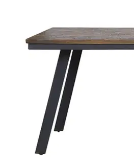 Jídelní stoly Jídelní stůl s dřevěnou deskou Ceira - 180*90*78 cm Light & Living 6735227