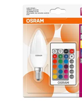 LED osvětlení Osram LED RGBW Stmívatelná žárovka STAR E14/4,5W/230V 2700K + DO – Osram 