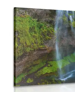Obrazy přírody a krajiny Obraz vodopád na Islandu