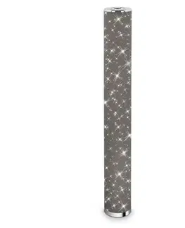 LED stojací lampy BRILONER LED stojací svítidlo pr. 13 cm 12W 1100lm šedá BRILO 1388-014