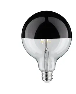 Stmívatelné LED žárovky Paulmann Paulmann LED zrcadlená E27 6,5W černý chrom