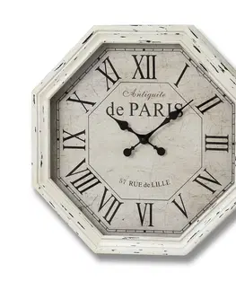 Stylové a designové hodiny Estila Nástěnné hodiny Antique de Paris 63cm