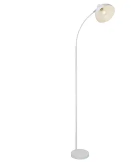 Stojací lampy Rabalux Rabalux 5239 - Stojací lampa DARON 1xE27/40W/230V bílá 