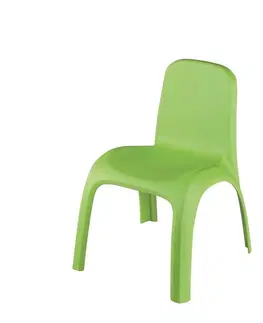 Dekorace do dětských pokojů Keter Dětská židle zelená, 43 x 39 x 53 cm