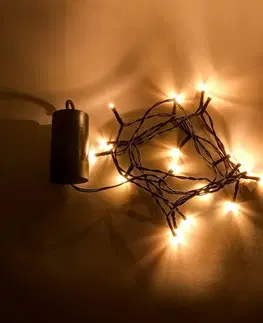 LED osvětlení na baterie DecoLED Vánoční venkovní osvětlení na baterie s dlouhou výdrží