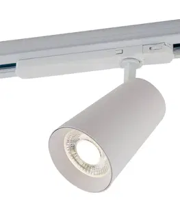 Svítidla pro 3fázový kolejnicový systém Eco-Light LED lištový reflektor Kone 3000K 24W bílý