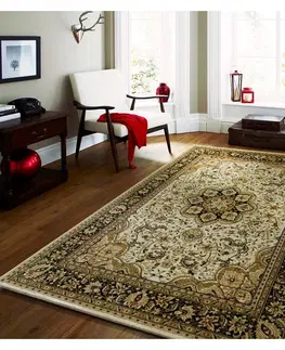 Vintage koberce Krémový vintage koberec do ložnice Šířka: 200 cm | Délka: 300 cm