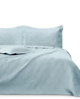 Přikrývky AmeliaHome Přehoz na postel Ophelia modrá, 220 x 240 cm