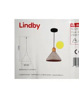 Svítidla Lindby Lindby - Lustr na lanku CAISY 1xE27/40W/230V 