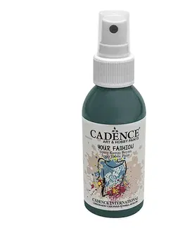 Hračky CADENCE - Textilná farba v spreji,modrozelená,100ml