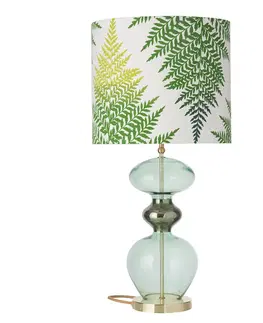Stolní lampy EBB & FLOW EBB & FLOW Futura stolní lampa, Fern Leaves zelená