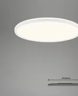 Inteligentní stropní svítidla Briloner LED stropní svítidlo Slim S stmívatelné CCT bílé Ø 45 cm