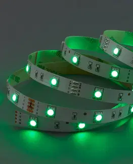 LED pásky Briloner 5 m RGB LED pásek Mea včetně IR dálkového ovladače