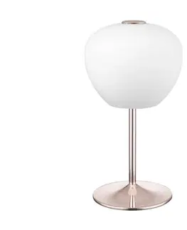 Lampy    148001 - Stolní lampa ARAGON 3xG9/3W/230V bílá/rose gold 